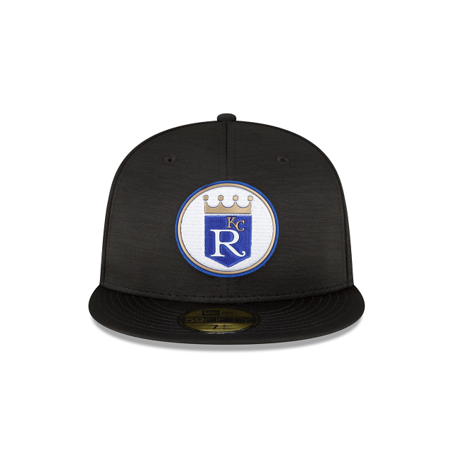 New Era Kansas City Royals 2023 Clubhouse Black 59FIFTY Fitted Hat