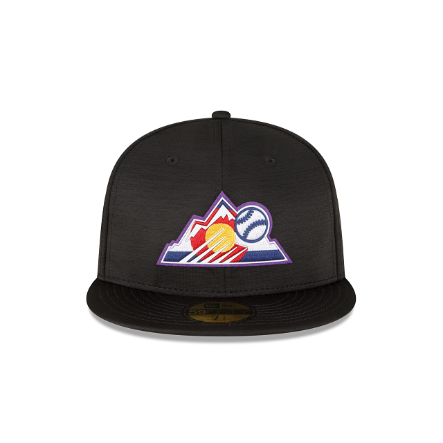 New Era Colorado Rockies 2023 Clubhouse Black 59FIFTY Fitted Hat