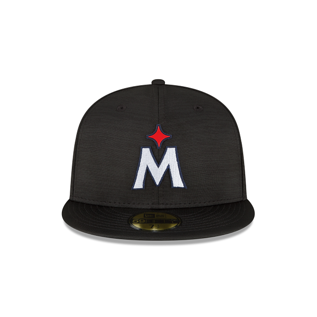 New Era Minnesota Twins 2023 Clubhouse Black 59FIFTY Fitted Hat
