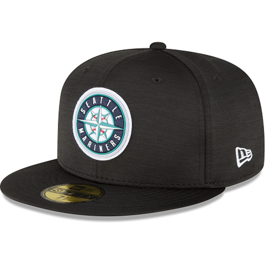 New Era Seattle Mariners 2023 Clubhouse Black 59FIFTY Fitted Hat