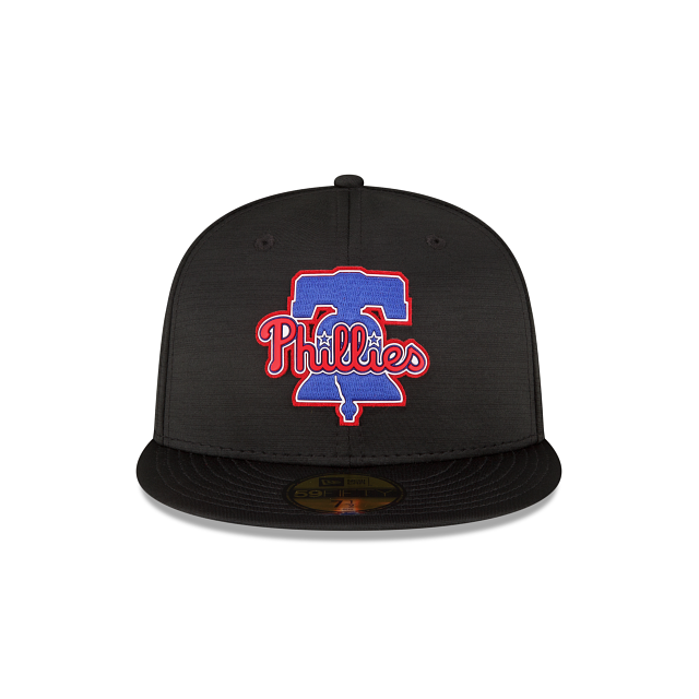 New Era Philadelphia Phillies 2023 Clubhouse Black 59FIFTY Fitted Hat
