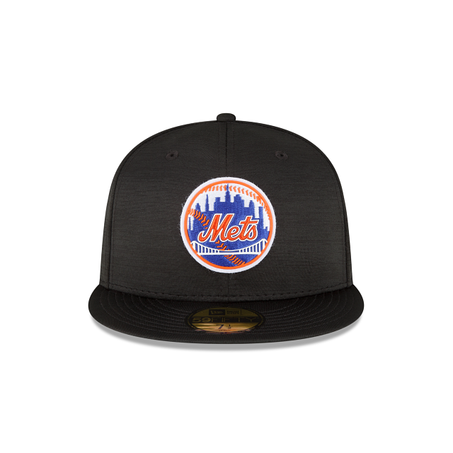 New Era New York Mets 2023 Clubhouse Black 59FIFTY Fitted Hat