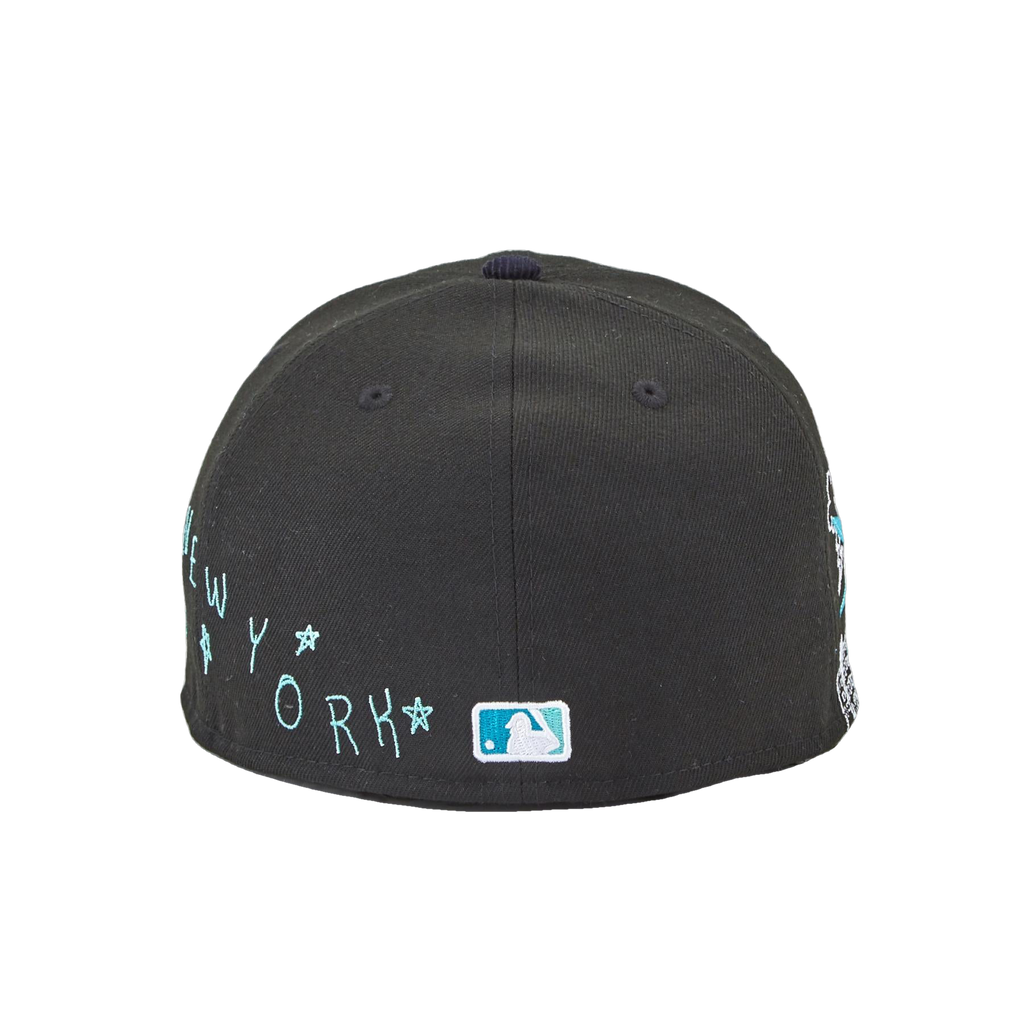 New Era x Eblens New York Yankees Black/Sky Blue 2022 59FIFTY Fitted Hat