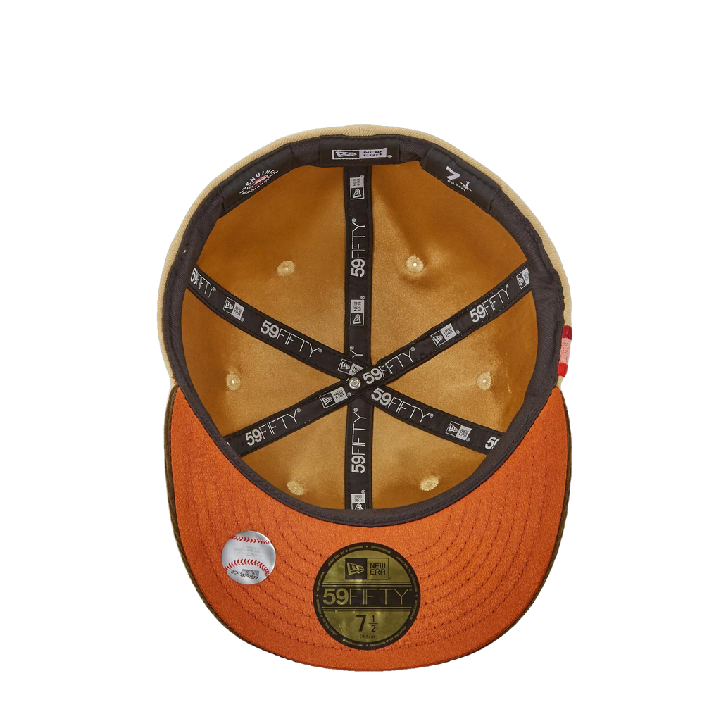 New Era x Eblens Boston Red Sox Tan/Brown 2022 59FIFTY Fitted Hat
