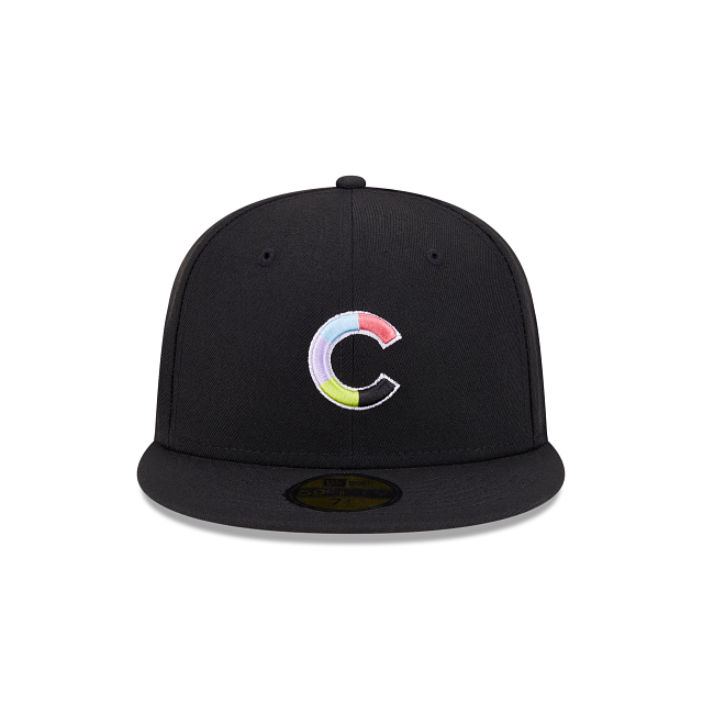 New Era Chicago Cubs Colorpack Black 2023 59FIFTY Fitted Hat