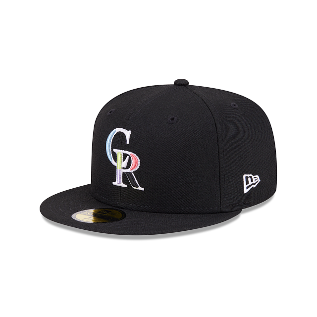 New Era Colorado Rockies Colorpack Black 2023 59FIFTY Fitted Hat