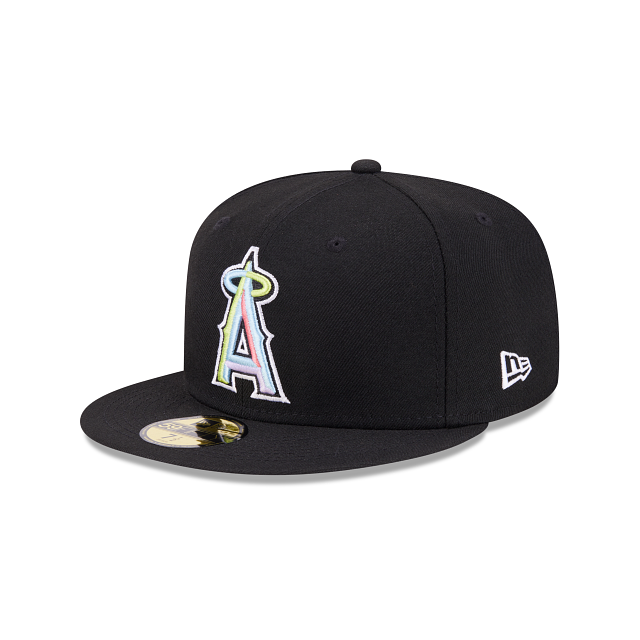 New Era Los Angeles Angels Colorpack Black 2023 59FIFTY Fitted Hat