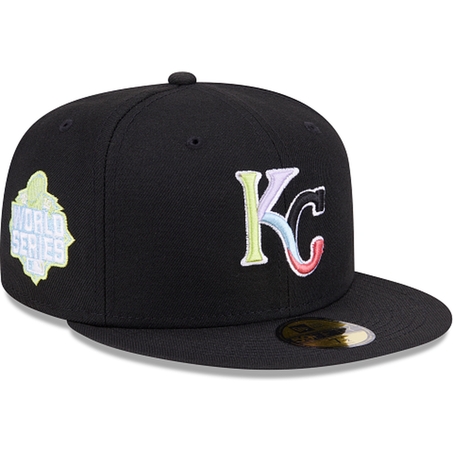 New Era Kansas City Royals Colorpack Black 2023 59FIFTY Fitted Hat