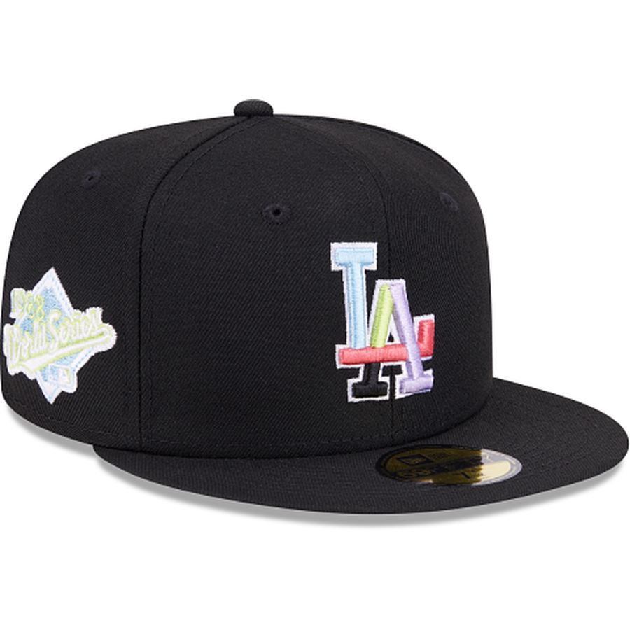 New Era Los Angeles Dodgers Colorpack Black 2023 59FIFTY Fitted Hat