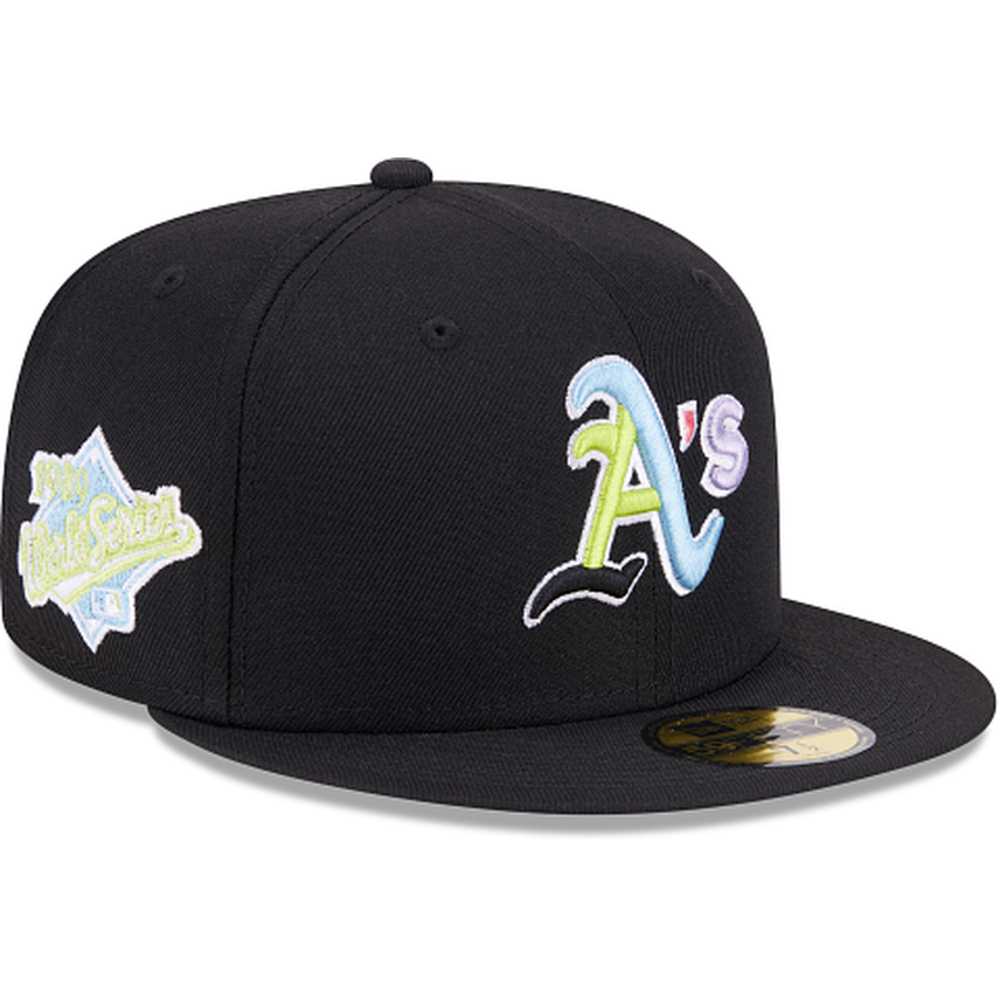 New Era Oakland Athletics Colorpack Black 2023 59FIFTY Fitted Hat