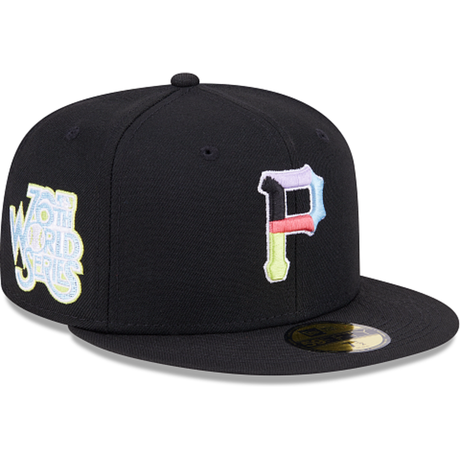 New Era Pittsburgh Pirates Colorpack Black 2023 59FIFTY Fitted Hat