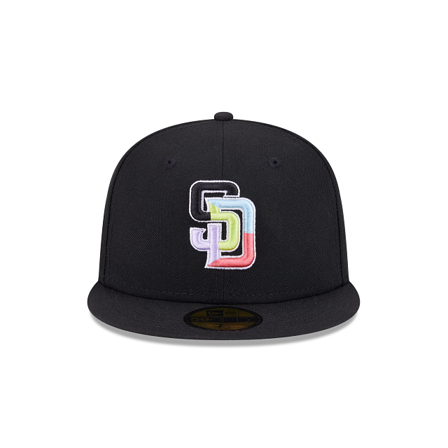 New Era San Diego Padres Colorpack Black 2023 59FIFTY Fitted Hat