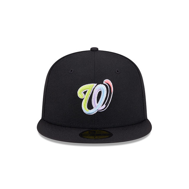 New Era Washington Nationals Colorpack Black 2023 59FIFTY Fitted Hat