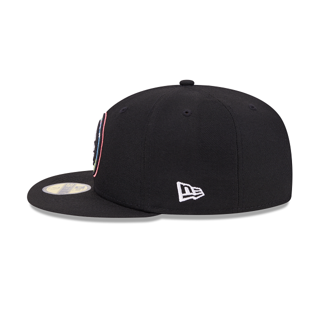 New Era Brooklyn Nets Colorpack Black 2023 59FIFTY Fitted Hat