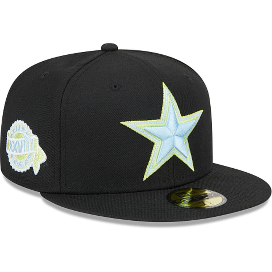 New Era Dallas Cowboys Colorpack Black 2023 59FIFTY Fitted Hat