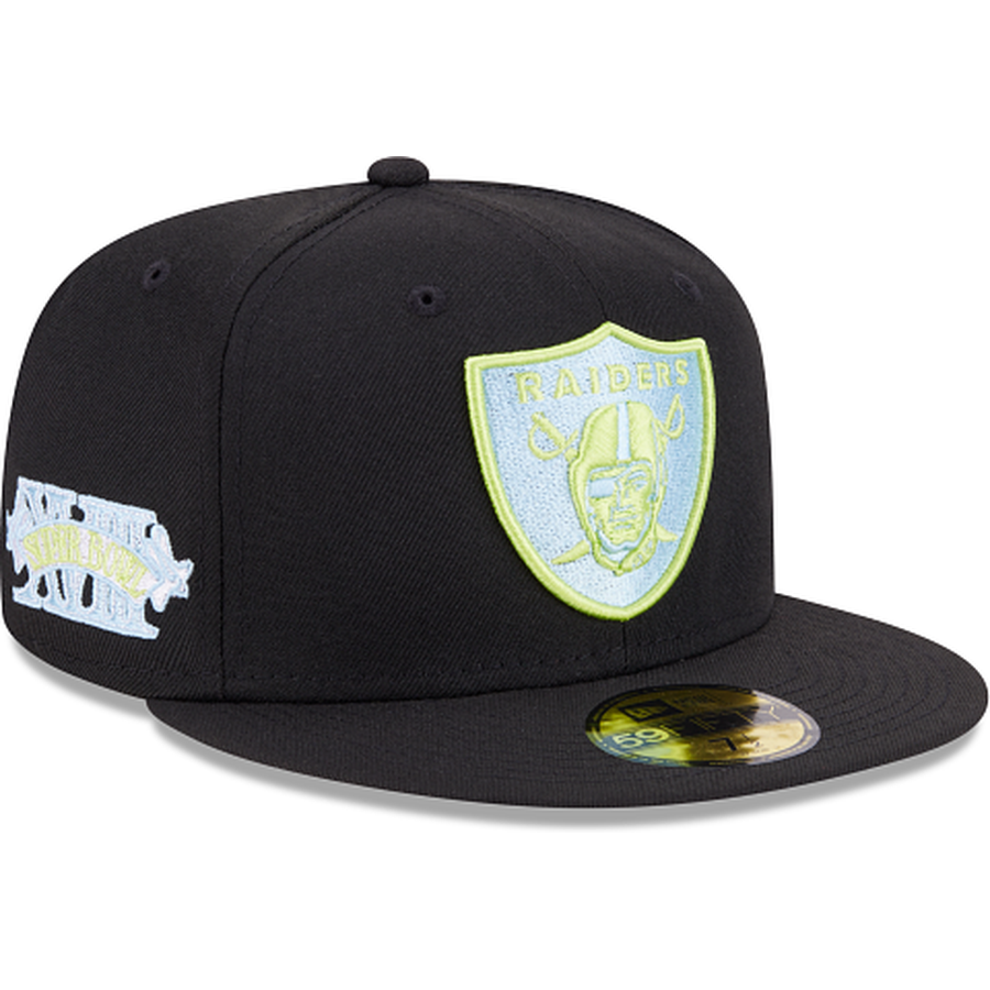 New Era Las Vegas Raiders Colorpack Black 2023 59FIFTY Fitted Hat