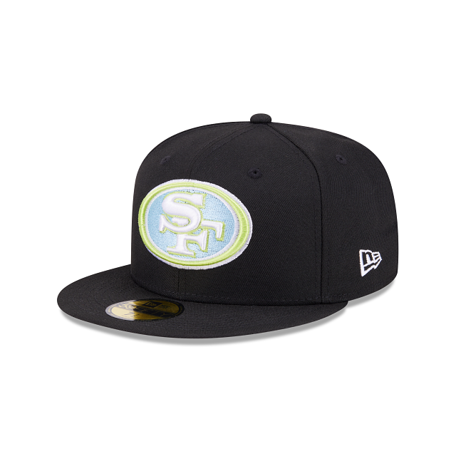 New Era San Francisco 49ers Colorpack Black 2023 59FIFTY Fitted Hat