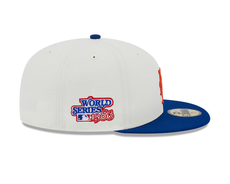 New Era New York Mets 1986 World Series Retro 59FIFTY Fitted Hat