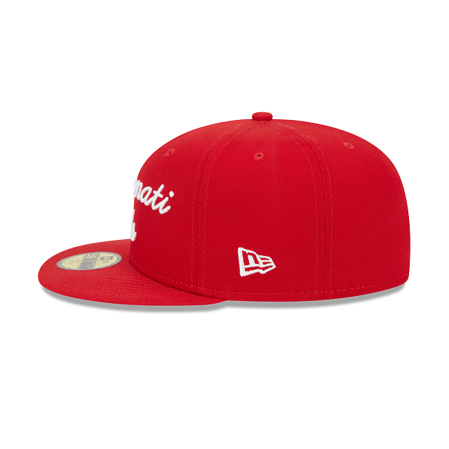 New Era Cincinnati Reds Fairway Script 2023 59FIFTY Fitted Hat