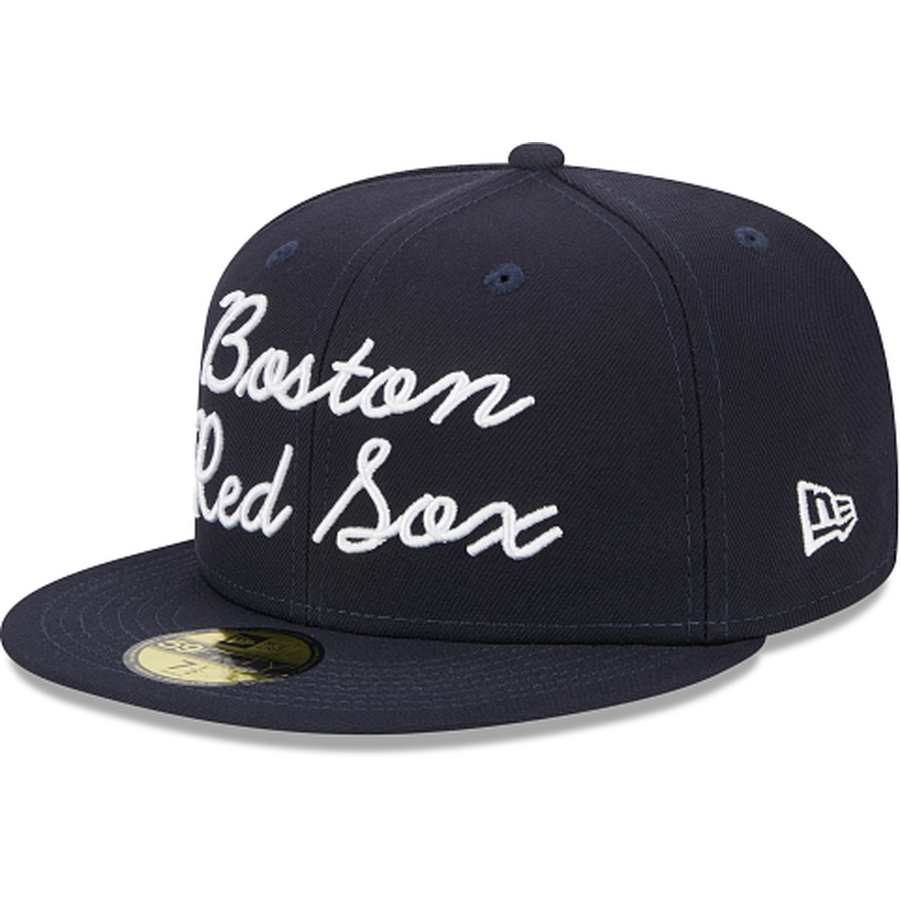 New Era Boston Red Sox Fairway Script 2023 59FIFTY Fitted Hat