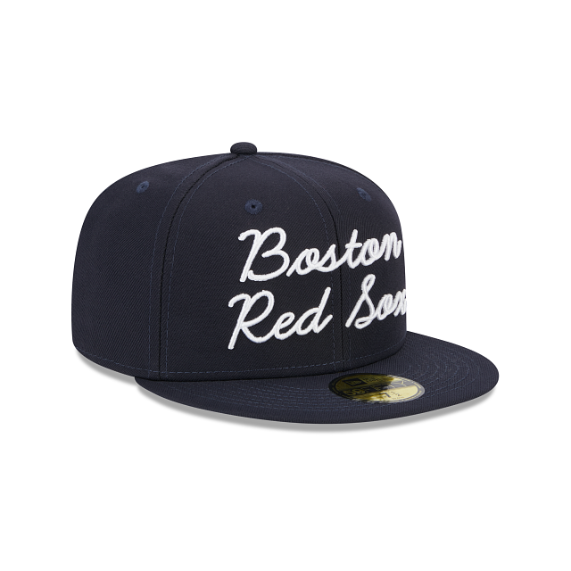 New Era Boston Red Sox Fairway Script 2023 59FIFTY Fitted Hat