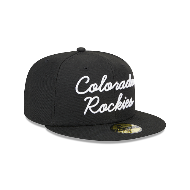 New Era Colorado Rockies Fairway Script 2023 59FIFTY Fitted Hat