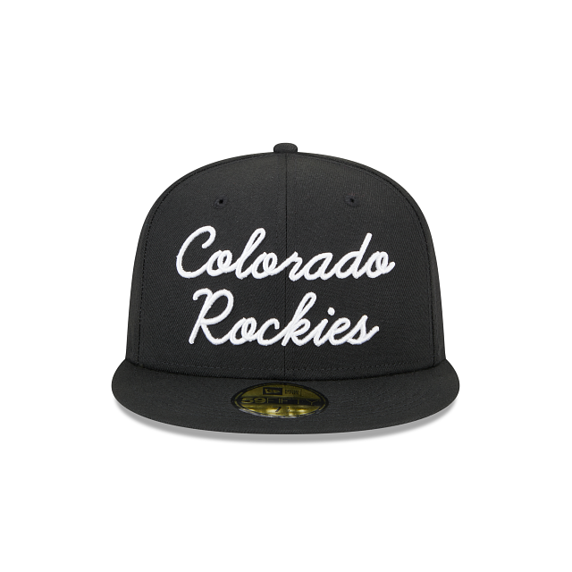 New Era Colorado Rockies Fairway Script 2023 59FIFTY Fitted Hat