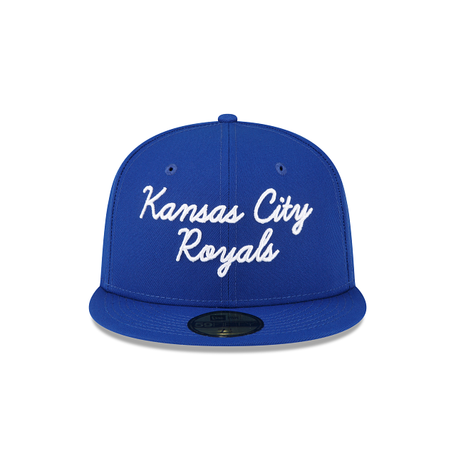 New Era Kansas City Royals Fairway Script 2023 59FIFTY Fitted Hat