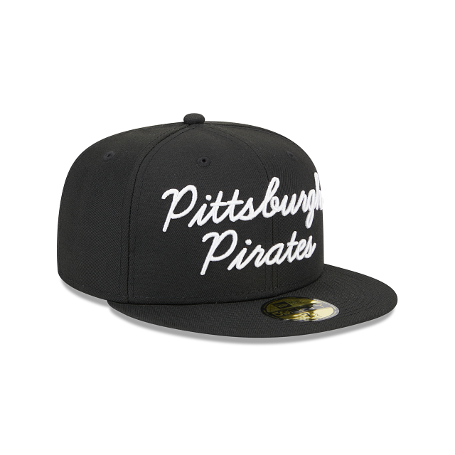 New Era Pittsburgh Pirates Fairway Script 2023 59FIFTY Fitted Hat