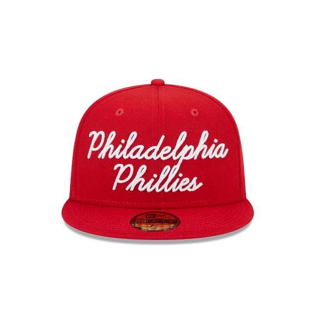 New Era Philadelphia Phillies Fairway Script 2023 59FIFTY Fitted Hat