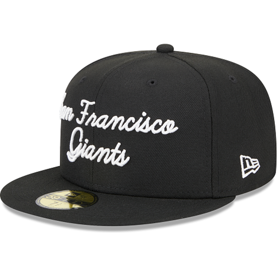 New Era San Francisco Giants Fairway Script 2023 59FIFTY Fitted Hat