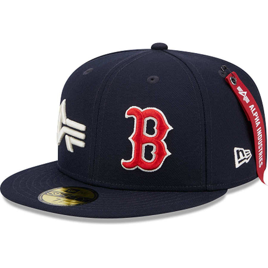 New Era Alpha Industries X Boston Red Sox Dual Logo 59FIFTY Fitted Hat