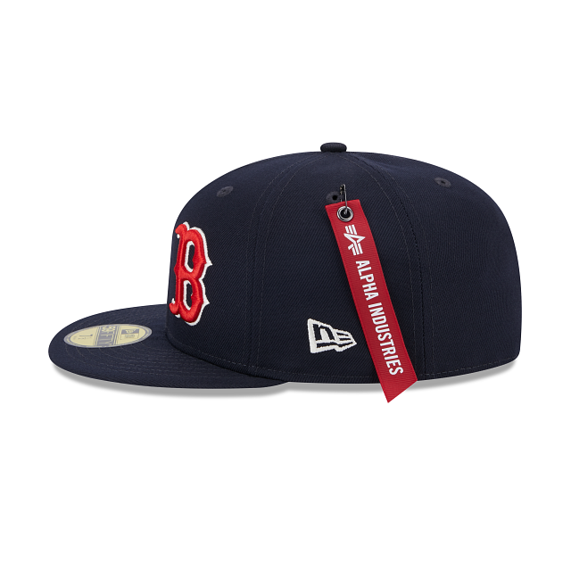 New Era Alpha Industries X Boston Red Sox Dual Logo 59FIFTY Fitted Hat