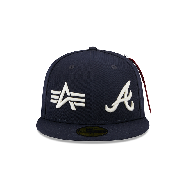 New Era Alpha Industries X Atlanta Braves Dual Logo 59FIFTY Fitted Hat