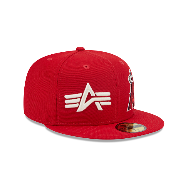 New Era Alpha Industries X Los Angeles Angels Dual Logo 59FIFTY Fitted Hat