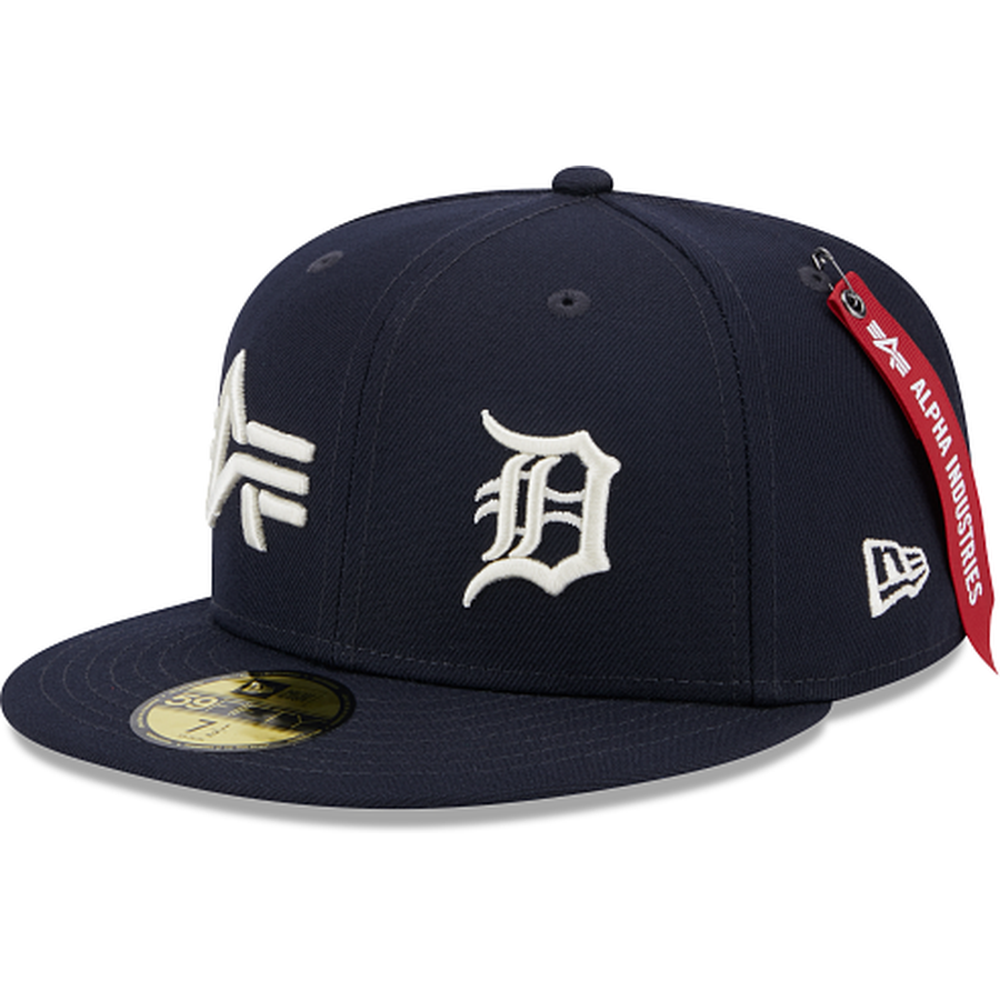 New Era Alpha Industries X Detroit Tigers Dual Logo 59FIFTY Fitted Hat