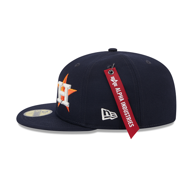 New Era Alpha Industries X Houston Astros Dual Logo 59FIFTY Fitted Hat