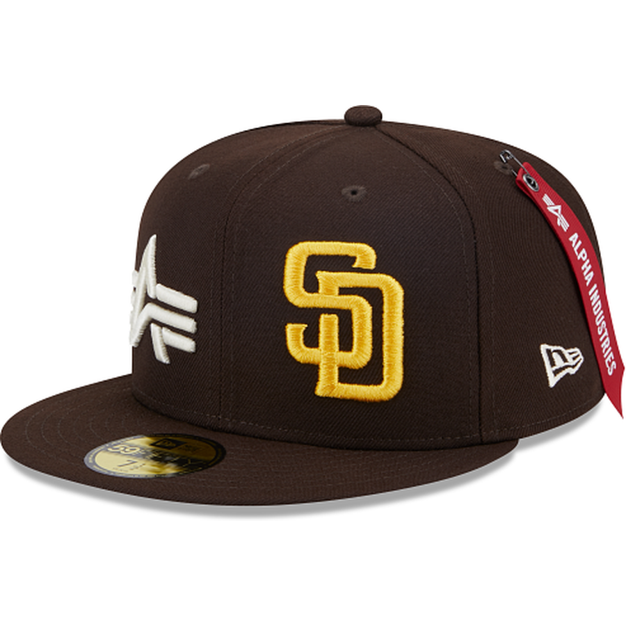 New Era Alpha Industries X San Diego Padres Dual Logo 59FIFTY Fitted Hat
