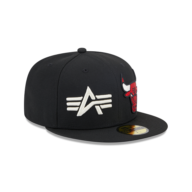 New Era Alpha Industries X Chicago Bulls Dual Logo 59FIFTY Fitted Hat