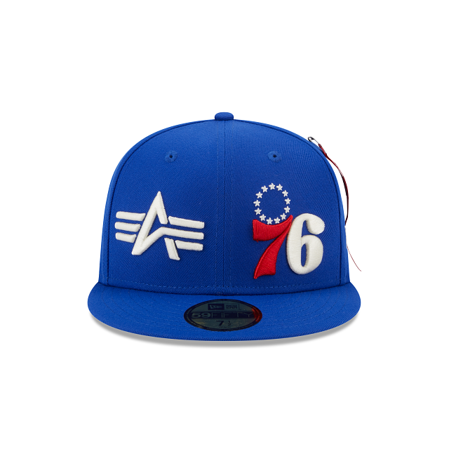 New Era Alpha Industries X Philadelphia 76ers Dual Logo 59FIFTY Fitted Hat
