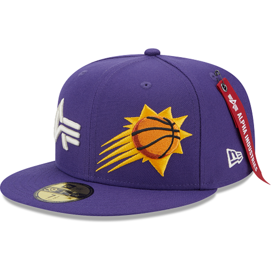 New Era Alpha Industries X Phoenix Suns Dual Logo 59FIFTY Fitted Hat