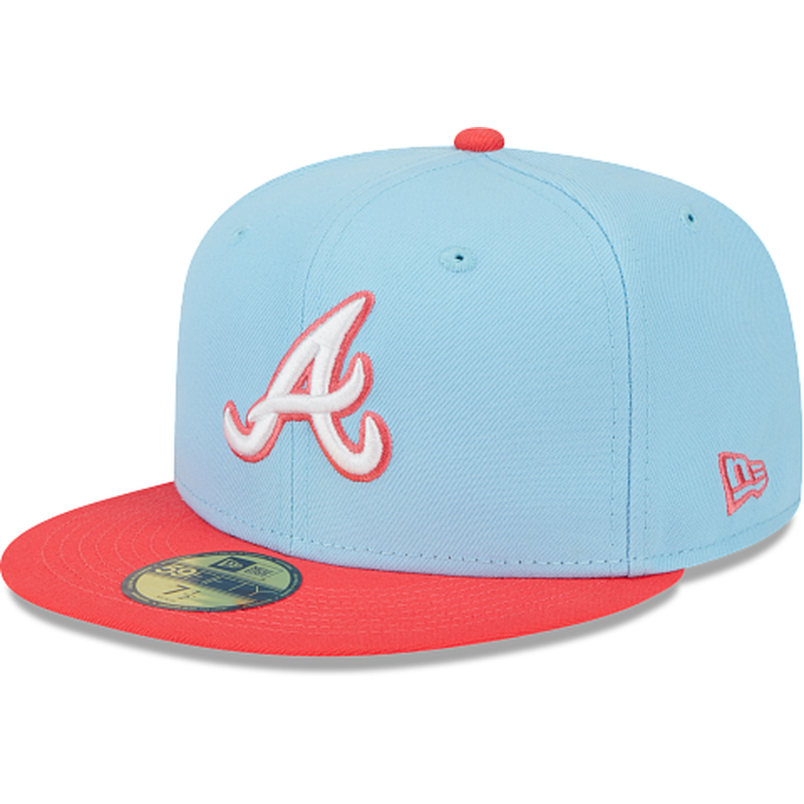 New Era Atlanta Braves Colorpack Blue 2023 59FIFTY Fitted Hat