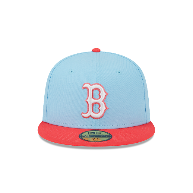 New Era Baby Blue & Hot Pink Colorpack Fitted Hats w/ Nike Air Max 720 "Pink Sea"