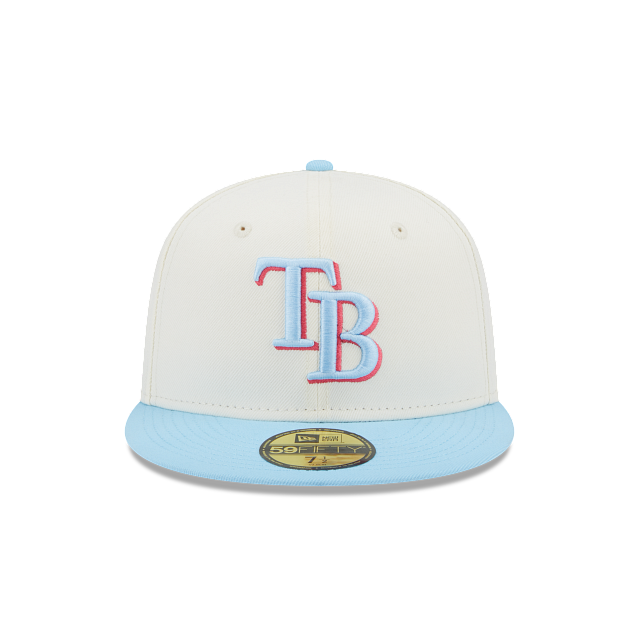 New Era, Accessories, New Era 59fifty Tampa Bay Devil Rays Wool Fitted Hat  Size 7 58 Lavender Uv