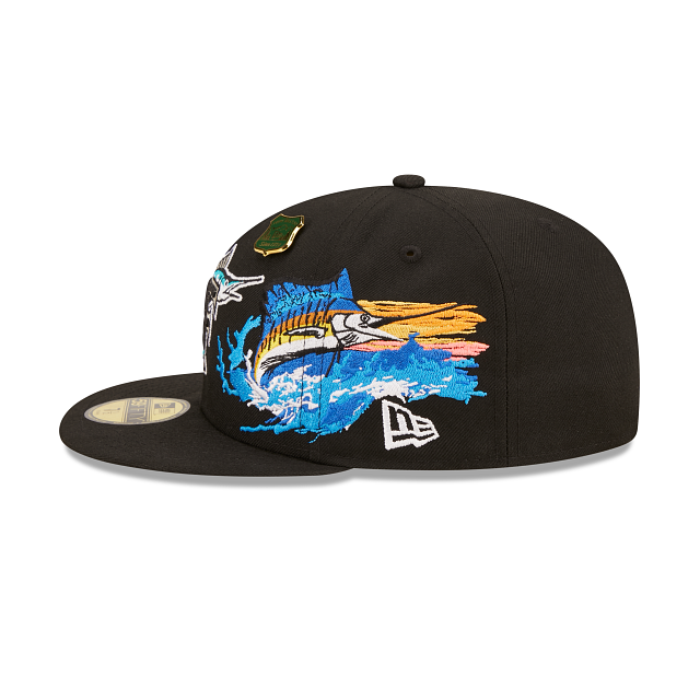 New Era Florida Marlins State Park 2022 59FIFTY Fitted Hat