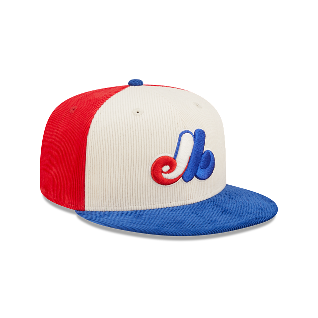 New Era Montreal Expos Cooperstown Corduroy 2022 59FIFTY Fitted Hat