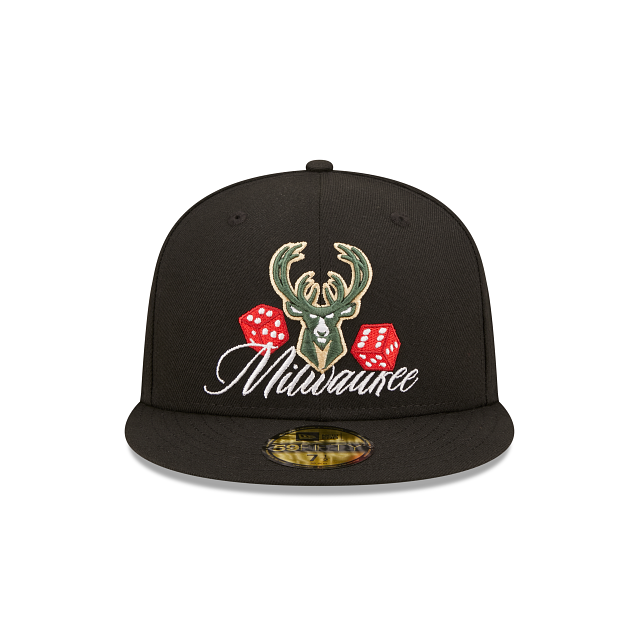 New Era Milwaukee Bucks Roller 2022 59FIFTY Fitted Hat