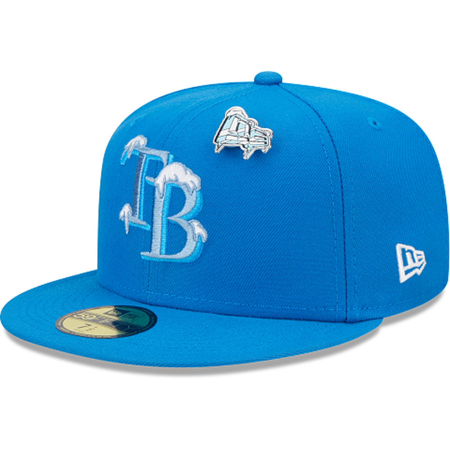 New Era Tampa Bay Rays Snow Day 2022 59FIFTY Fitted Hat