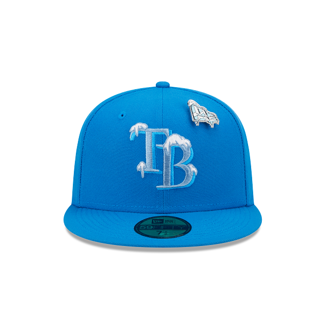 New Era Tampa Bay Rays Snow Day 2022 59FIFTY Fitted Hat