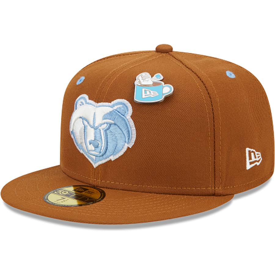 New Era Memphis Grizzlies Hot Cocoa 2022 59FIFTY Fitted Hat
